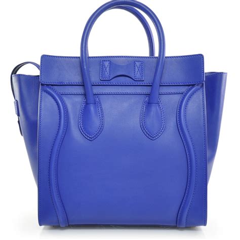 royal blue celine mini luggage|MINI BAGS WOMEN .